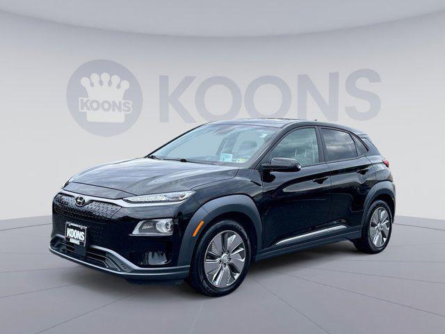 used 2021 Hyundai Kona EV car, priced at $16,800