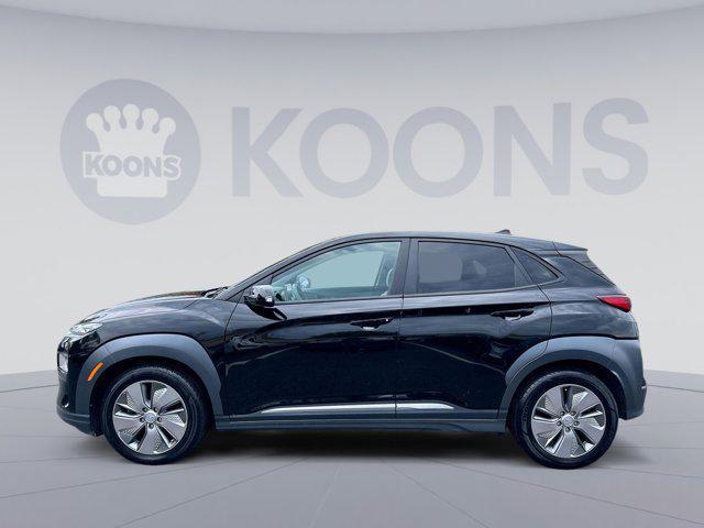 used 2021 Hyundai Kona EV car, priced at $16,800