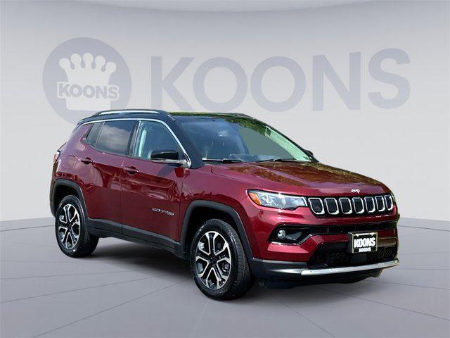 used 2022 Jeep Compass car, priced at $22,000