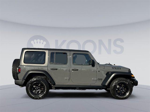 used 2021 Jeep Wrangler car, priced at $27,000