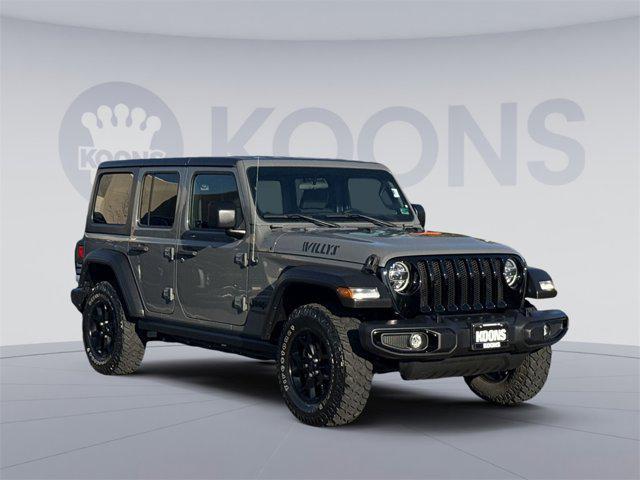used 2021 Jeep Wrangler car, priced at $27,000