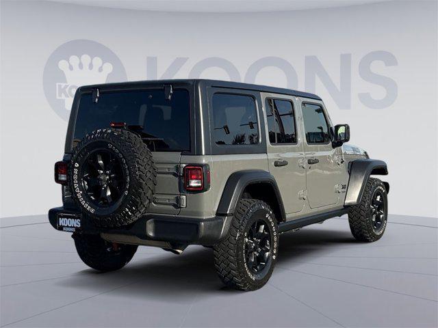 used 2021 Jeep Wrangler car, priced at $27,000