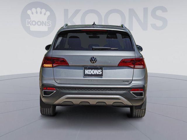 used 2022 Volkswagen Taos car, priced at $21,500