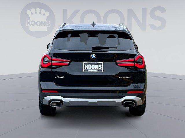 used 2022 BMW X3 car, priced at $34,500