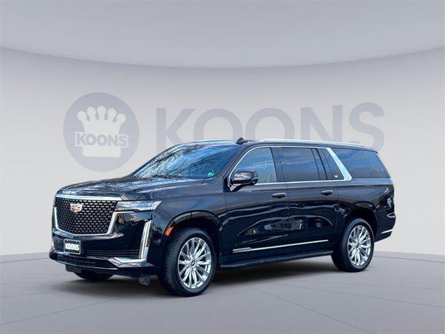 used 2023 Cadillac Escalade ESV car, priced at $75,800