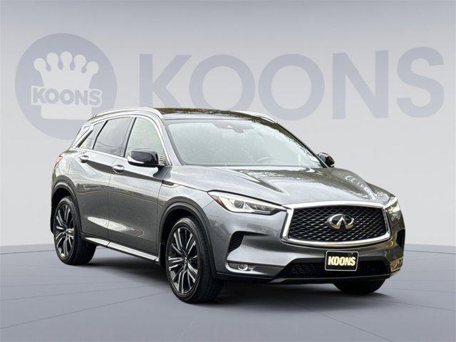 used 2021 INFINITI QX50 car, priced at $22,000
