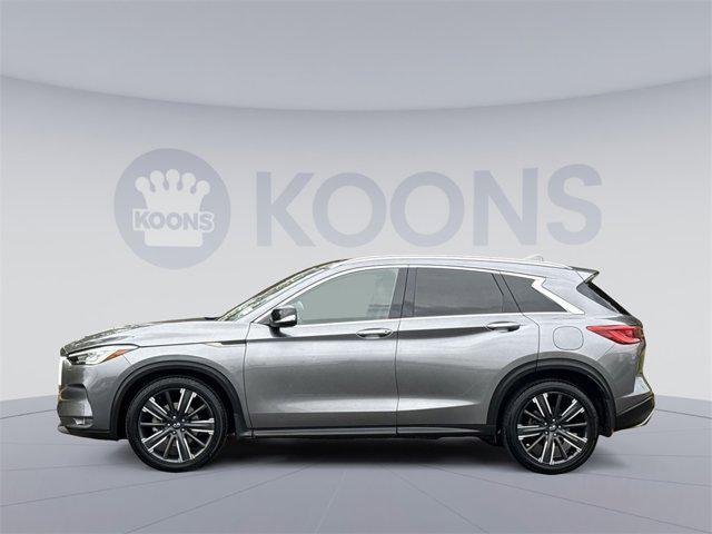 used 2021 INFINITI QX50 car, priced at $22,000