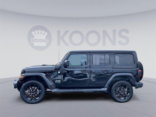 used 2021 Jeep Wrangler Unlimited 4xe car, priced at $27,000