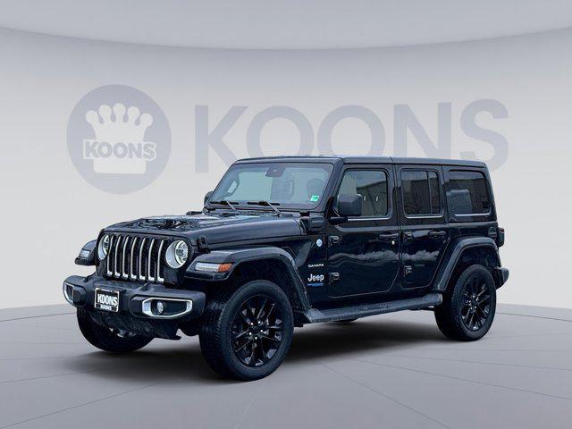 used 2021 Jeep Wrangler Unlimited 4xe car, priced at $29,000