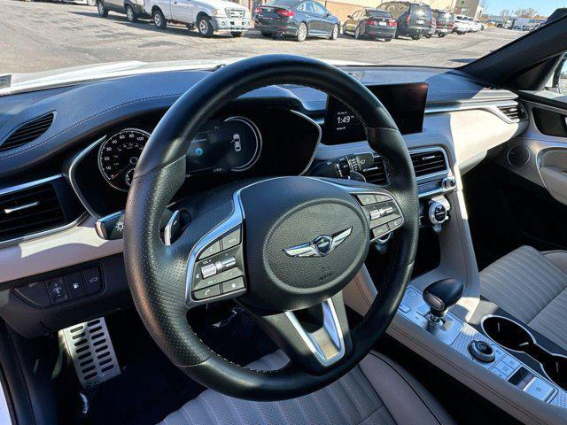 used 2022 Genesis G70 car, priced at $33,000