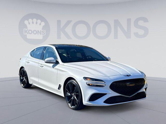 used 2022 Genesis G70 car, priced at $33,000