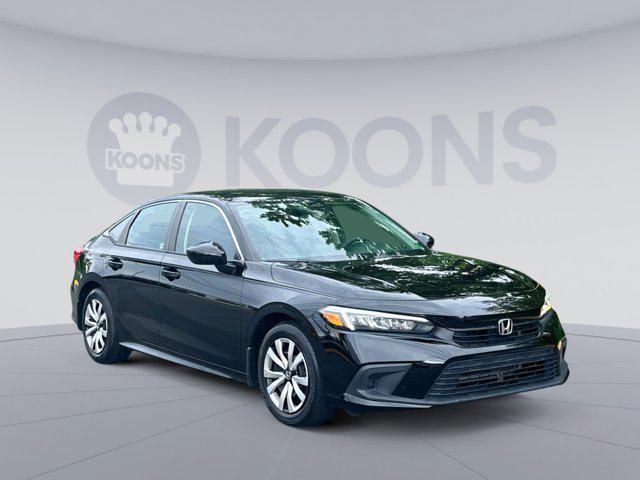 used 2022 Honda Civic car, priced at $19,500