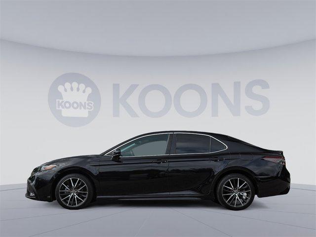 used 2021 Toyota Camry car, priced at $21,500