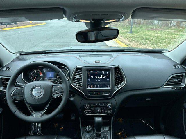 used 2021 Jeep Cherokee car, priced at $23,200