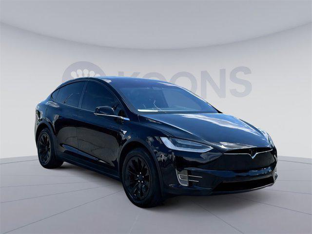 used 2018 Tesla Model X car, priced at $23,000