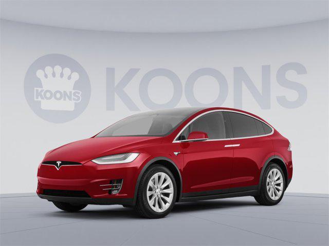 used 2020 Tesla Model X car, priced at $35,000
