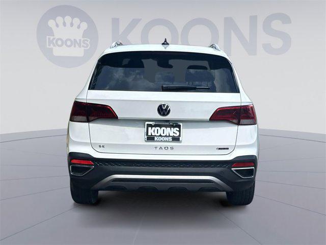 used 2023 Volkswagen Taos car, priced at $21,000
