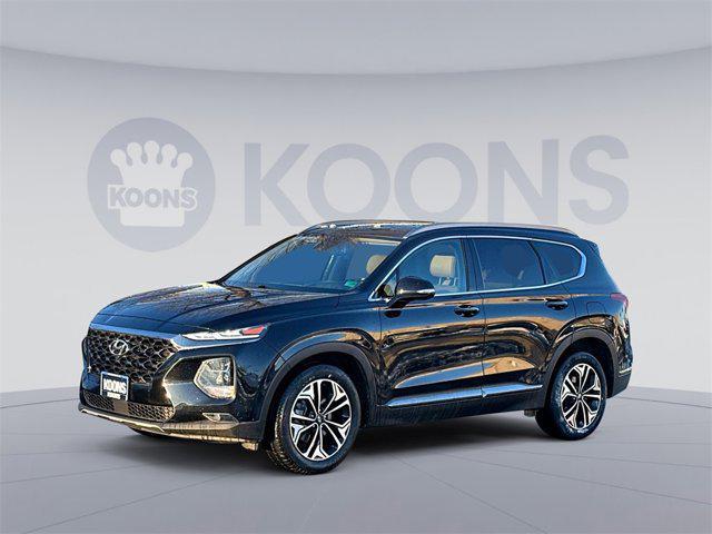 used 2020 Hyundai Santa Fe car, priced at $19,500