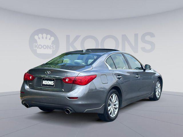 used 2015 INFINITI Q50 car, priced at $15,800