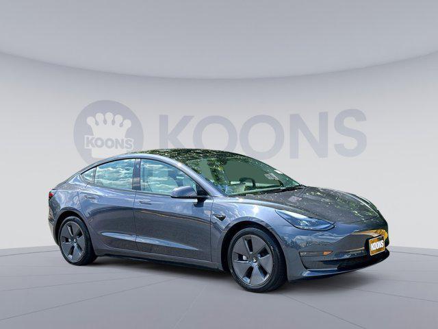 used 2022 Tesla Model 3 car, priced at $24,000