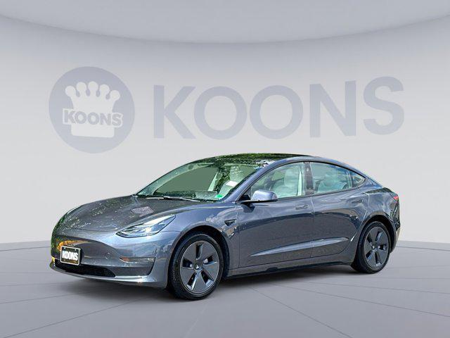 used 2022 Tesla Model 3 car, priced at $24,000