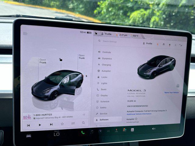 used 2022 Tesla Model 3 car, priced at $24,000