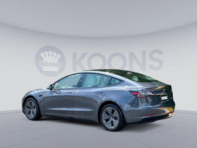 used 2022 Tesla Model 3 car, priced at $24,000