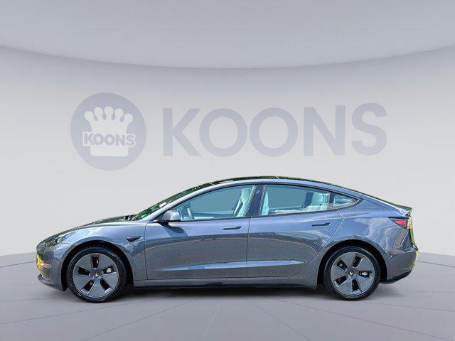 used 2022 Tesla Model 3 car, priced at $24,000