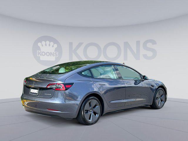 used 2022 Tesla Model 3 car, priced at $24,000