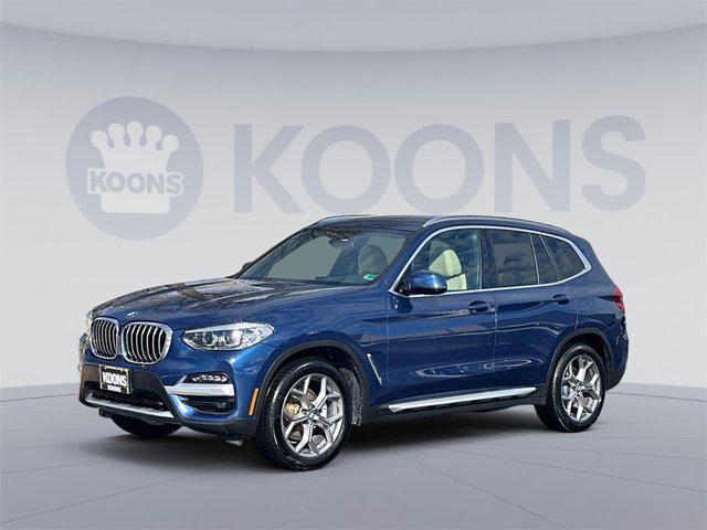 used 2021 BMW X3 car, priced at $28,500