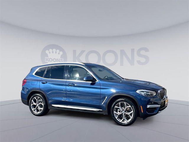 used 2021 BMW X3 car, priced at $28,500