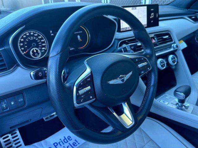 used 2022 Genesis G70 car, priced at $32,500