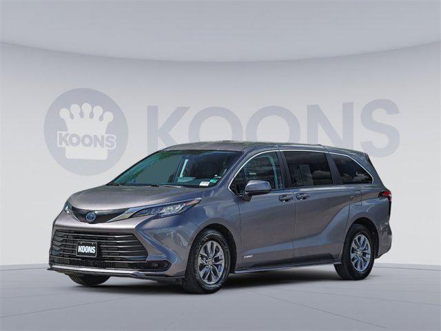 used 2021 Toyota Sienna car, priced at $33,500