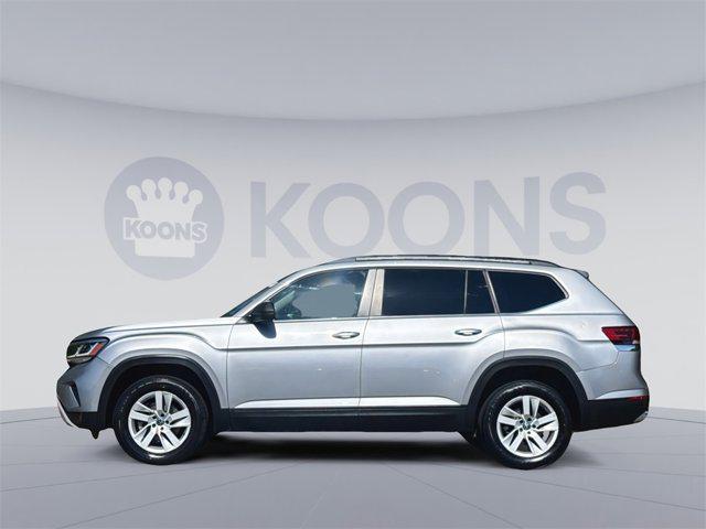 used 2021 Volkswagen Atlas car, priced at $20,500