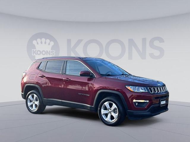 used 2021 Jeep Compass car, priced at $17,400