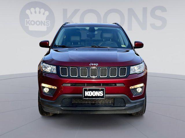 used 2021 Jeep Compass car, priced at $17,400