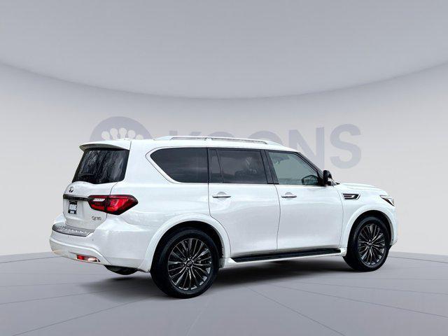 used 2021 INFINITI QX80 car, priced at $28,800