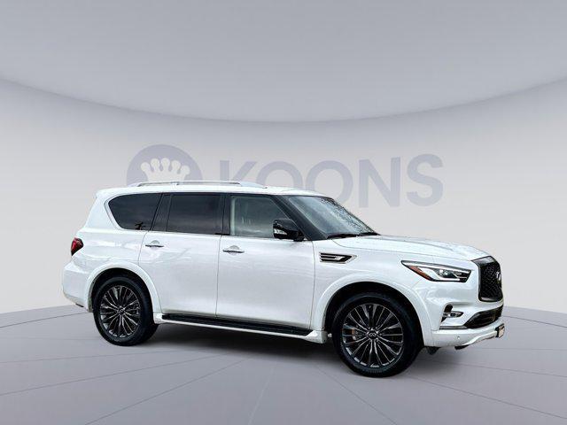 used 2021 INFINITI QX80 car, priced at $28,800