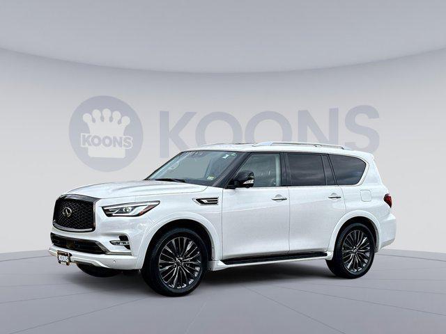 used 2021 INFINITI QX80 car, priced at $28,800