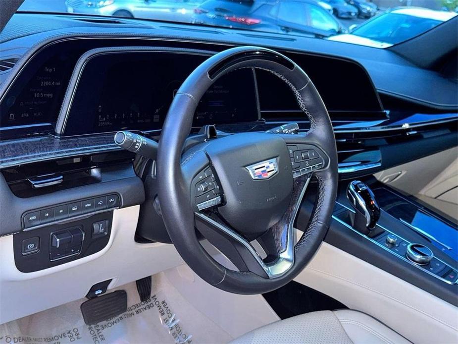 used 2022 Cadillac Escalade car, priced at $73,500