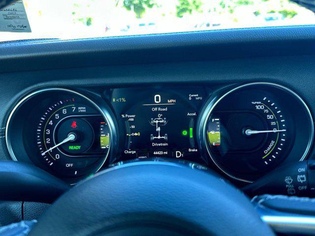 used 2023 Jeep Wrangler 4xe car, priced at $30,000