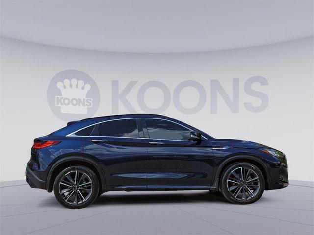 used 2023 INFINITI QX55 car, priced at $30,500