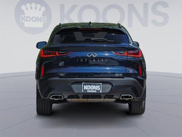 used 2023 INFINITI QX55 car, priced at $30,500