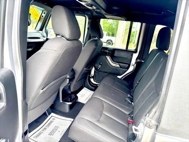 used 2015 Jeep Wrangler Unlimited car, priced at $16,900
