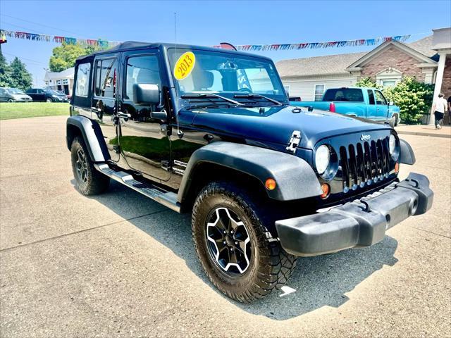 used 2013 Jeep Wrangler Unlimited car, priced at $14,900