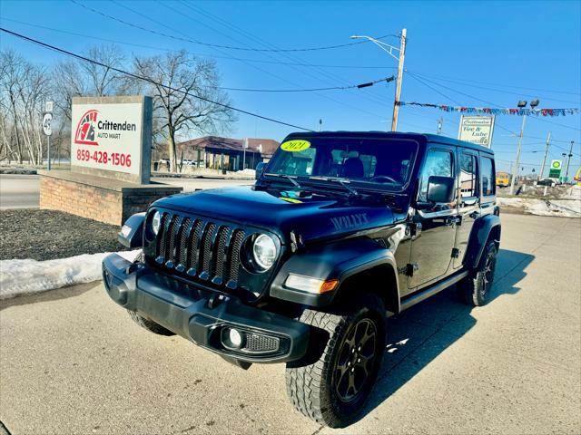 used 2021 Jeep Wrangler Unlimited car, priced at $29,900