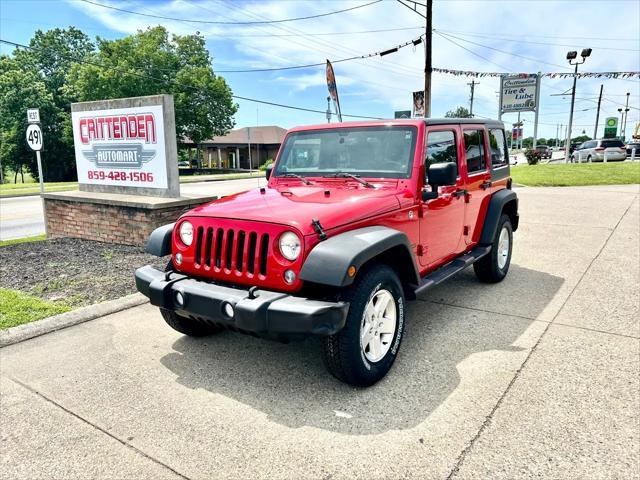 used 2014 Jeep Wrangler Unlimited car, priced at $17,900
