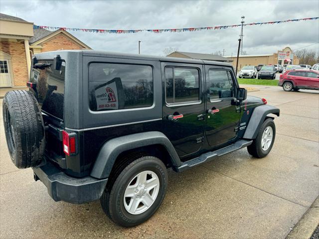 used 2014 Jeep Wrangler Unlimited car, priced at $15,500