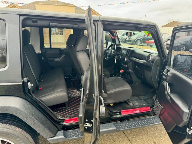 used 2014 Jeep Wrangler Unlimited car, priced at $15,500