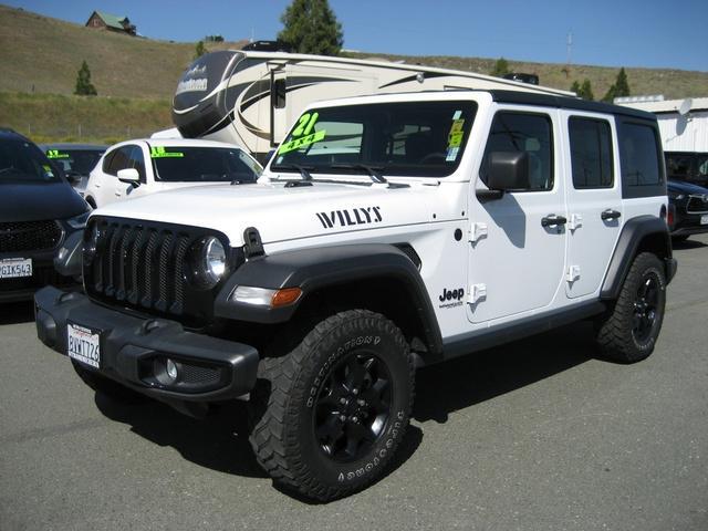 used 2021 Jeep Wrangler Unlimited car, priced at $32,900
